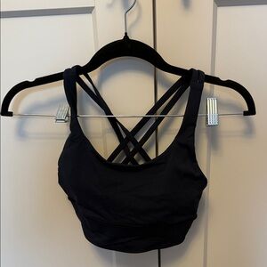Navy blue lululemon Strappy Sports Bra